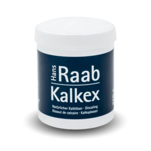 Opakowanie 250 g czystego, naturalnego kwasu cytrynowego Kalkex Hans Raab Ha-Ra w eleganckim, kwasoodpornym pudełku