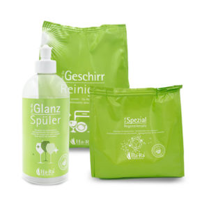 Zestaw do mycia naczyń w zmywarkach Eco Porcelana Ha-Ra