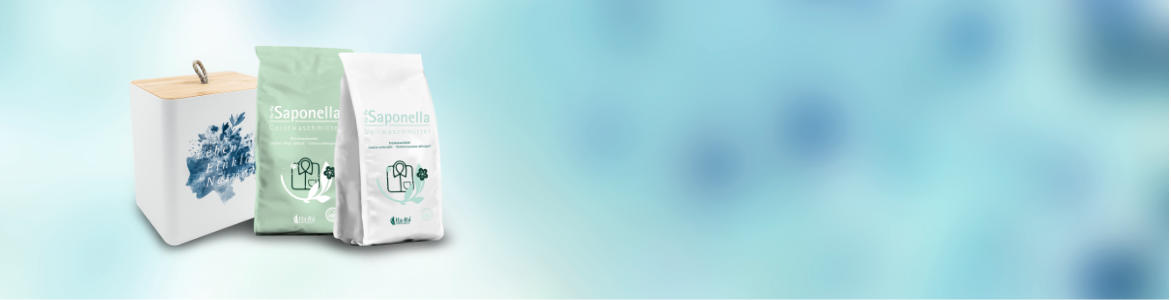 Ekologiczne Proszki Saponella z pojemnikiem