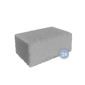 Kamień czyszczący do grilla z przetworzonego szkła.