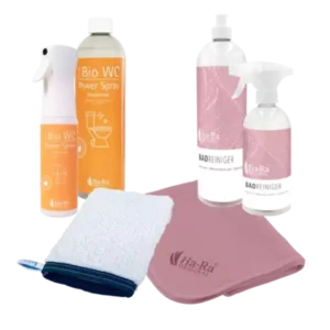 Ekologiczny zestaw do czyszczenia łazienki i WC z rękawicą Igel i ścierką Hammer marki Ha-Ra