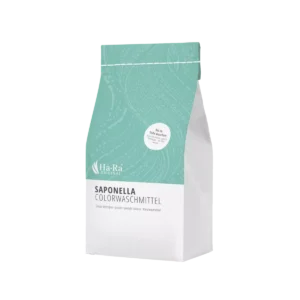 Naturalny proszek do prania kolorów Saponella Kolor Ha-Ra 2,25 kg – opakowanie produktu